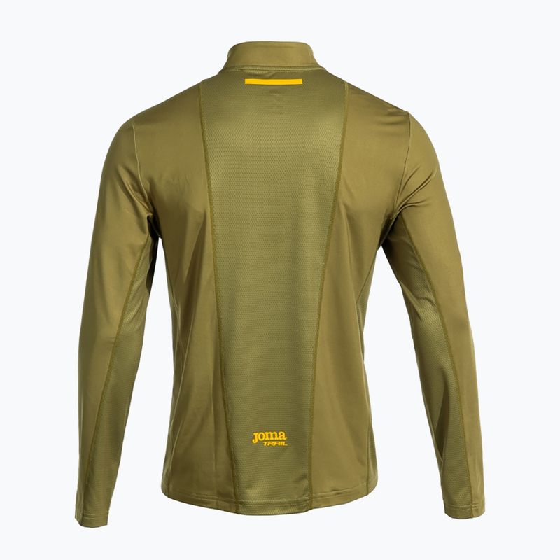 Vyriški bėgimo marškinėliai ilgomis rankovėmis Joma R-Nature green 2
