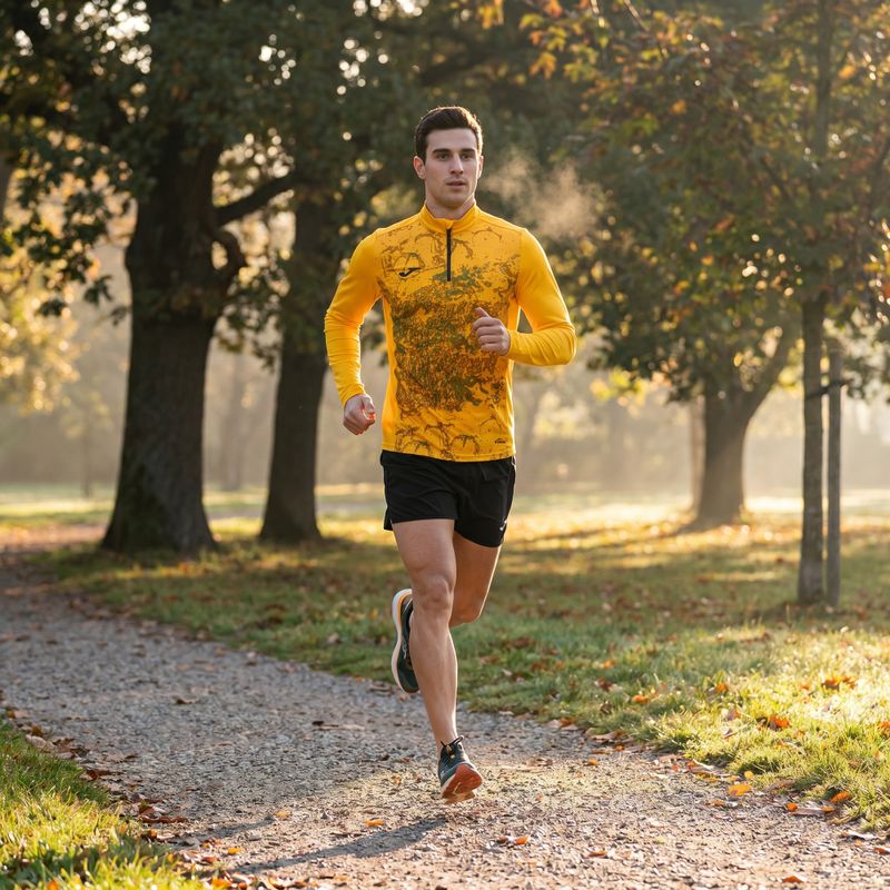 Vyriški bėgimo marškinėliai ilgomis rankovėmis Joma R-Nature gold 11
