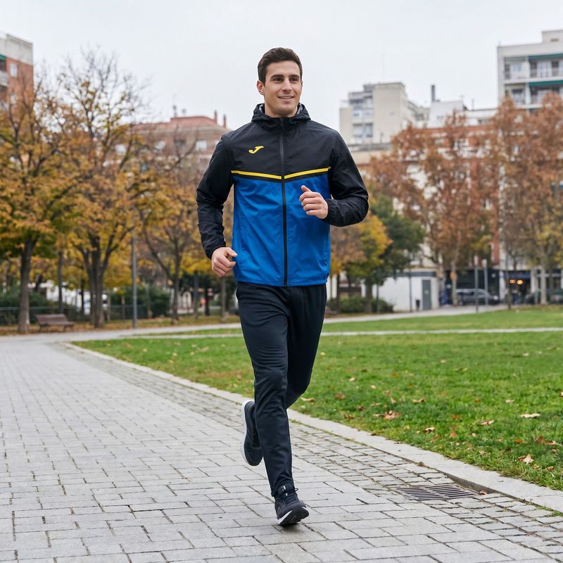 Vyriška bėgimo striukė Joma R-Nature black 12