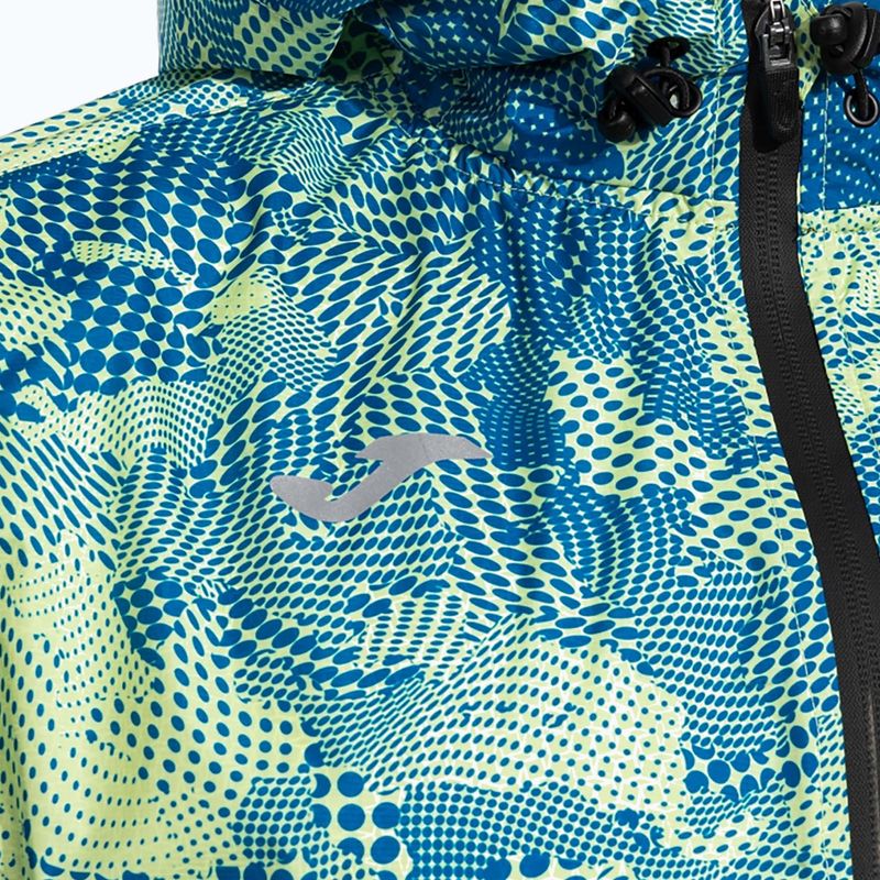 Vyriška bėgimo striukė Joma R-City Raincoat lime 5
