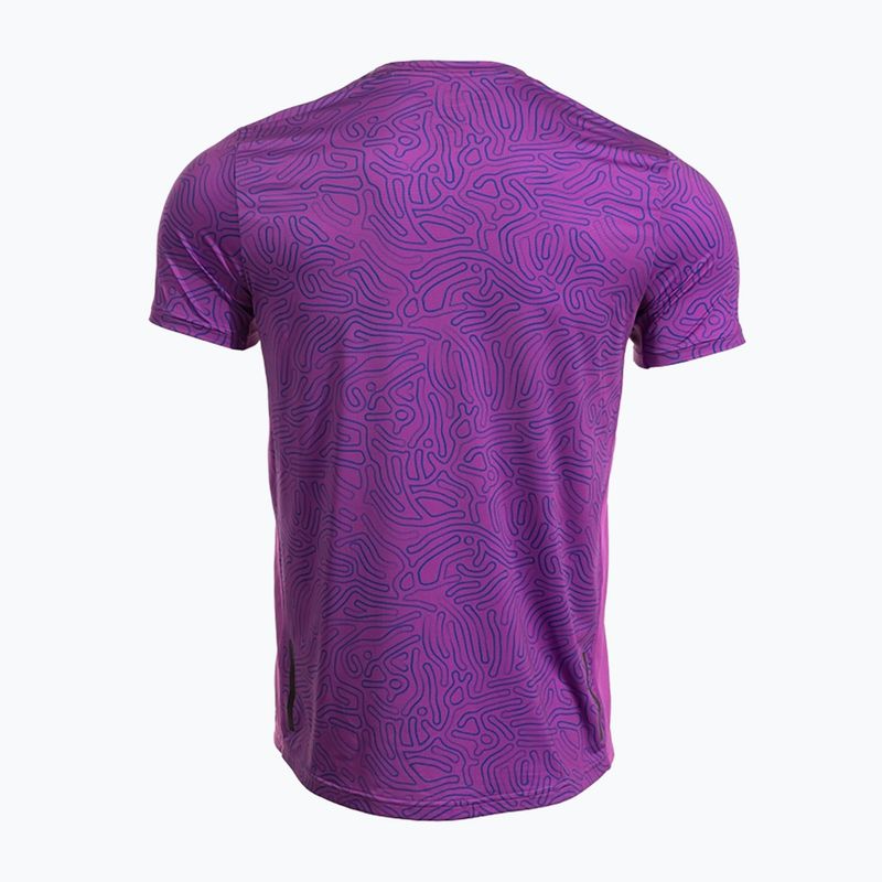 Vyriški violetiniai bėgimo marškinėliai "Joma R-Nature 2