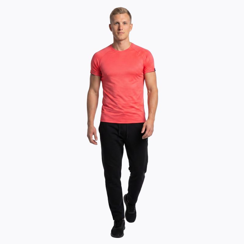 Vyriški bėgimo marškinėliai Joma R-Night Iconic coral 2