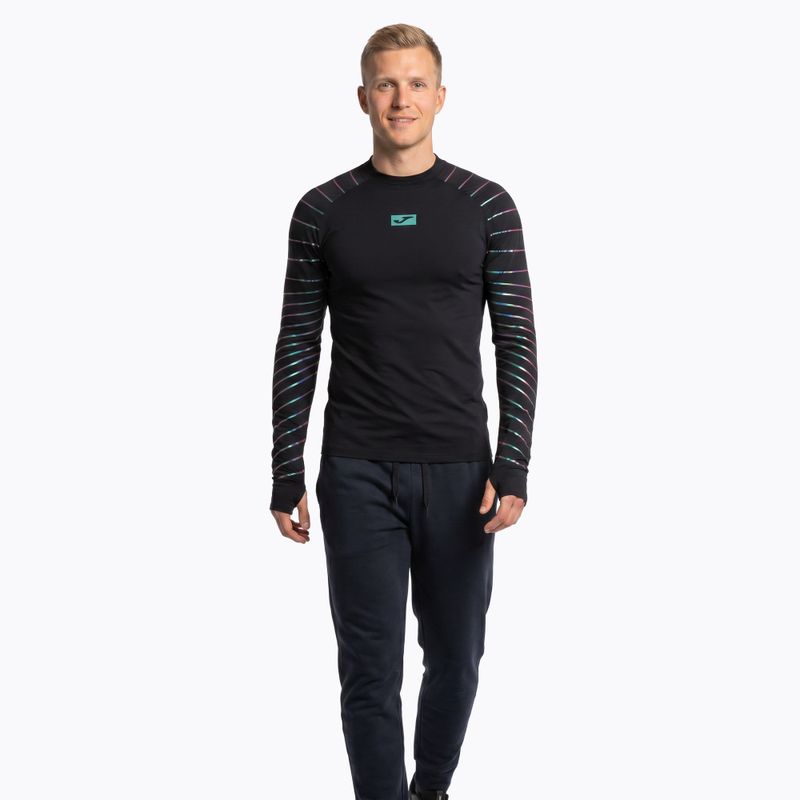 Vyriški bėgimo marškinėliai ilgomis rankovėmis Joma R-Night black 2