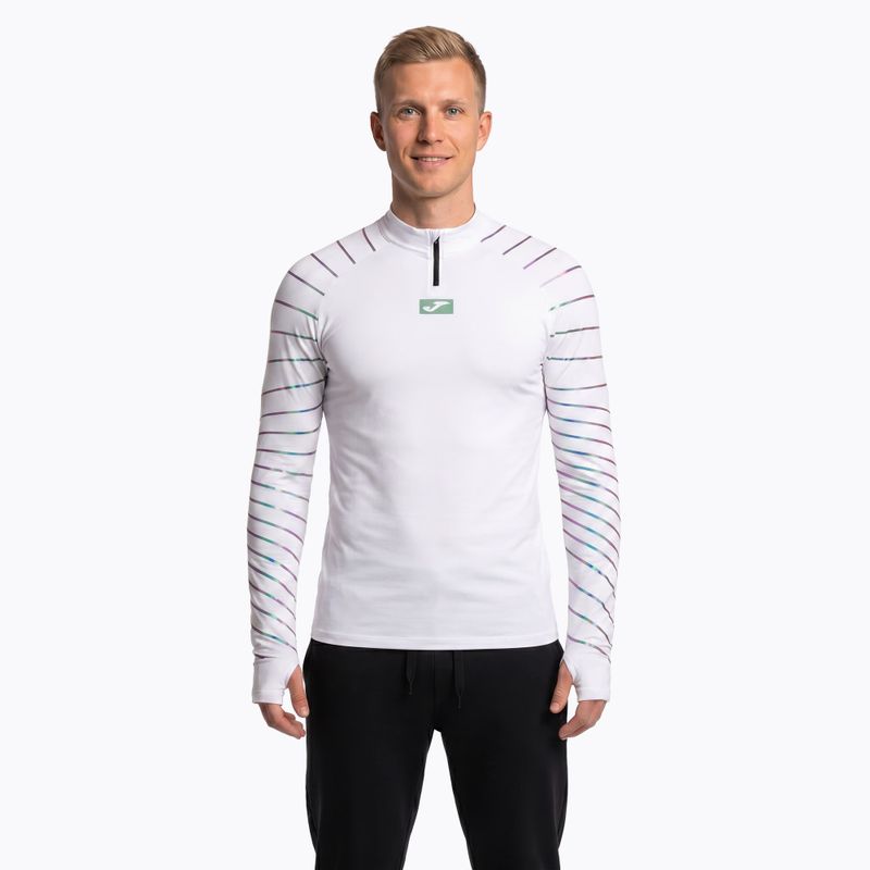Vyriški bėgimo marškinėliai ilgomis rankovėmis Joma R-Night white