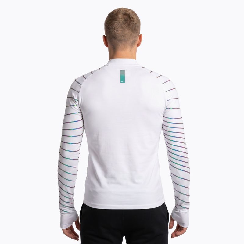 Vyriški bėgimo marškinėliai ilgomis rankovėmis Joma R-Night white 3