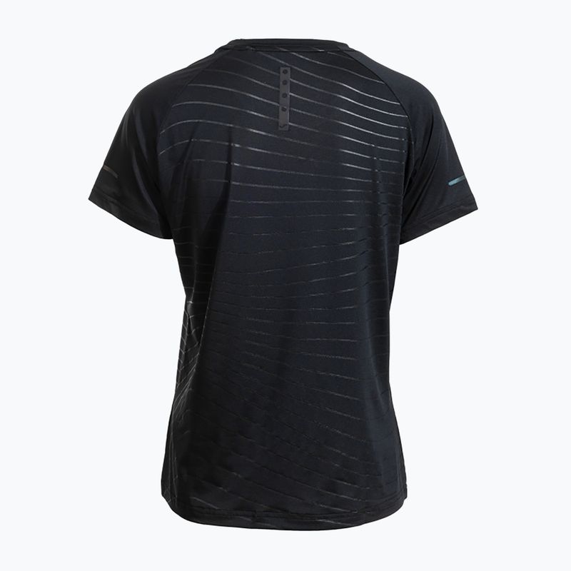Moteriški bėgimo marškinėliai Joma R-Night black 2