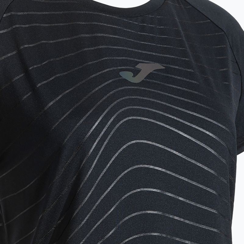 Moteriški bėgimo marškinėliai Joma R-Night black 4