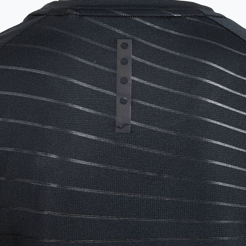 Moteriški bėgimo marškinėliai Joma R-Night black 5