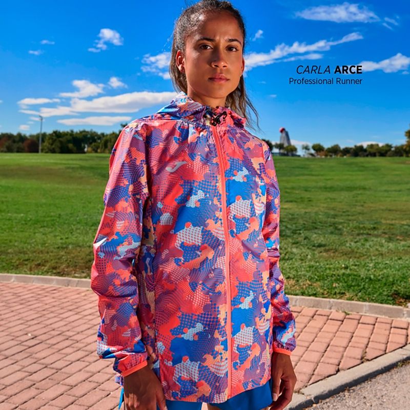 Moteriška bėgimo striukė "Joma R-City coral 8