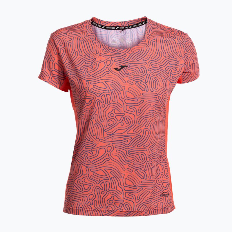 Moteriški bėgimo marškinėliai Joma R-Nature coral