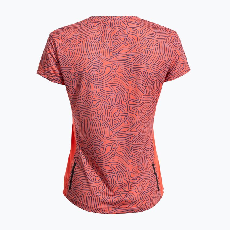 Moteriški bėgimo marškinėliai Joma R-Nature coral 2