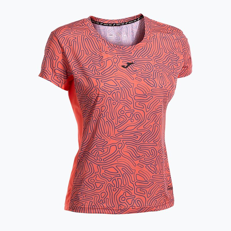 Moteriški bėgimo marškinėliai Joma R-Nature coral 3