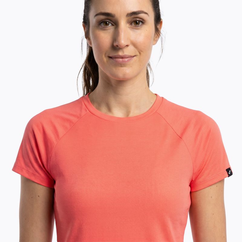 Moteriški bėgimo marškinėliai Joma R-Night Iconic coral 4