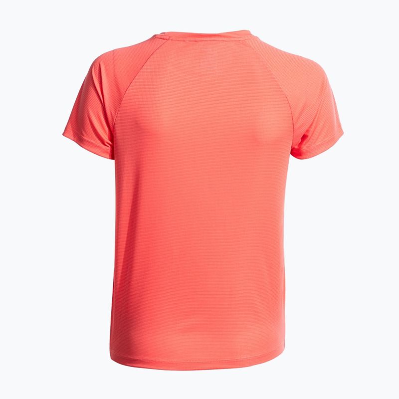 Moteriški bėgimo marškinėliai Joma R-Night Iconic coral 2