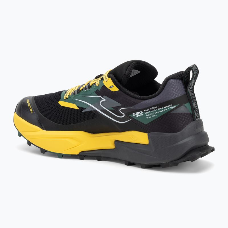 Vyriški bėgimo batai Joma Sierra black/lemon 3