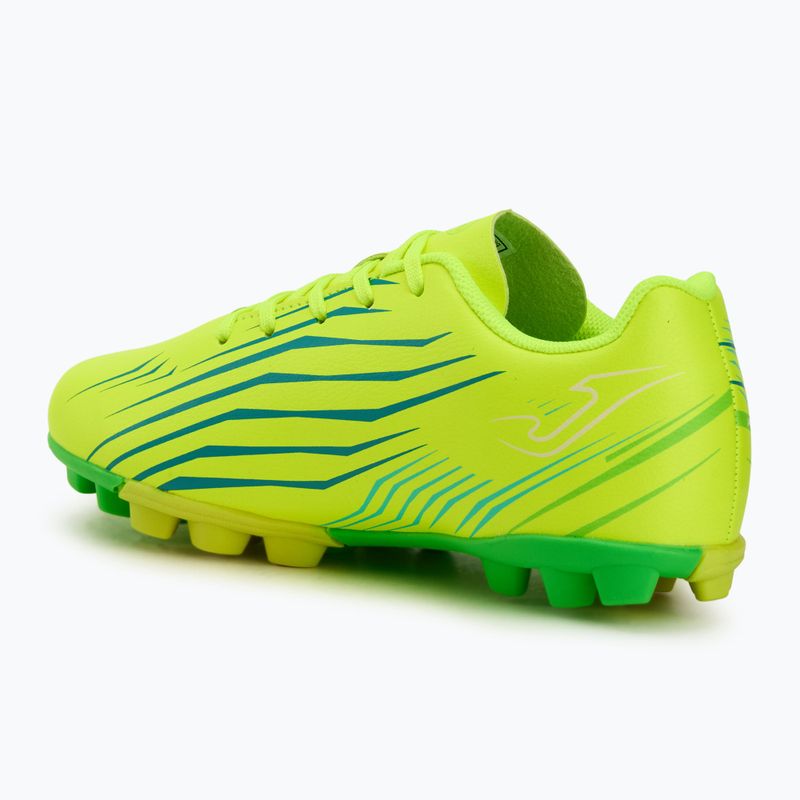 Vaikiški futbolo batai Joma Propulsion Jr HG fluor lemon 3