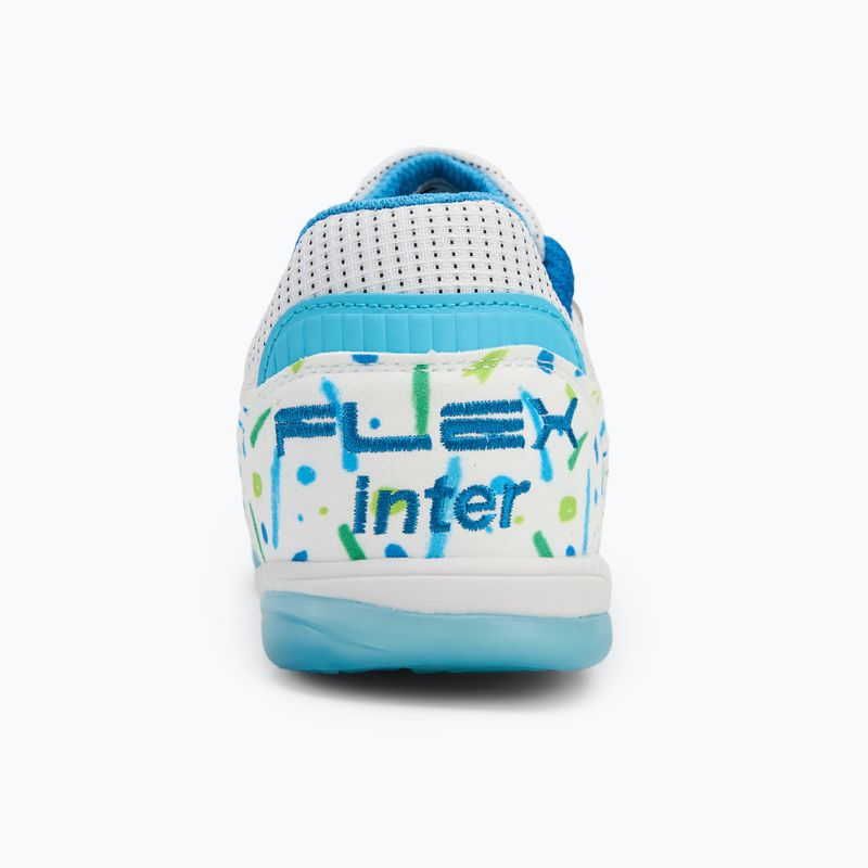 Vyriški futbolo batai Joma Top Flex IN white/blue 6