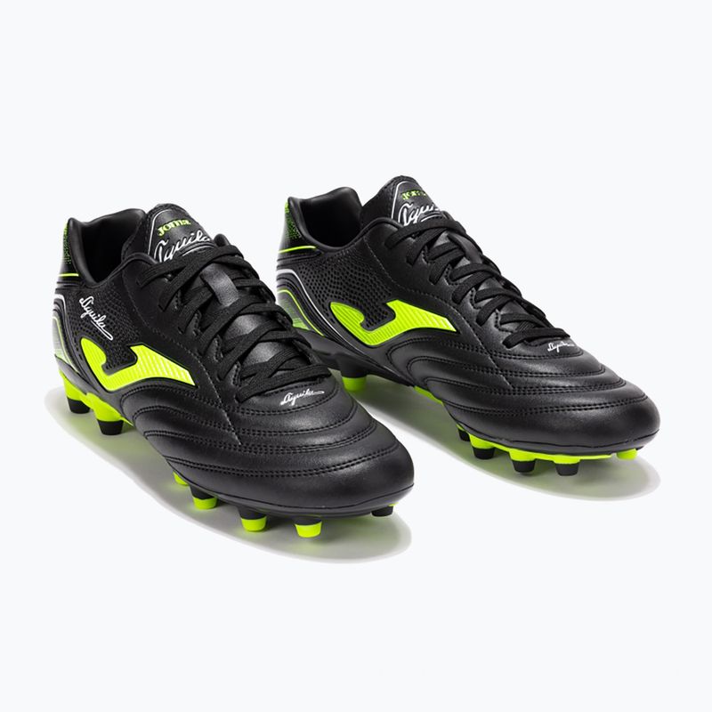 Vyriški futbolo batai Joma Aguila FG black/yellow 9