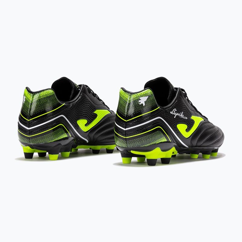 Vyriški futbolo batai Joma Aguila FG black/yellow 10