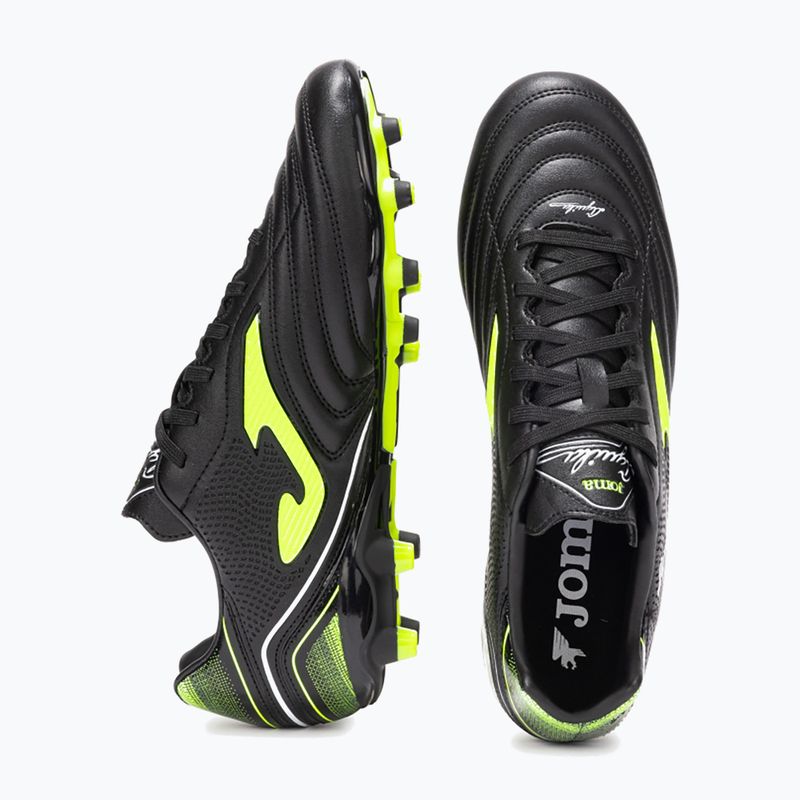 Vyriški futbolo batai Joma Aguila FG black/yellow 11