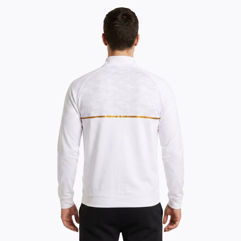 Vyriškas bėgimo džemperis Joma Record III Full Zip white 2