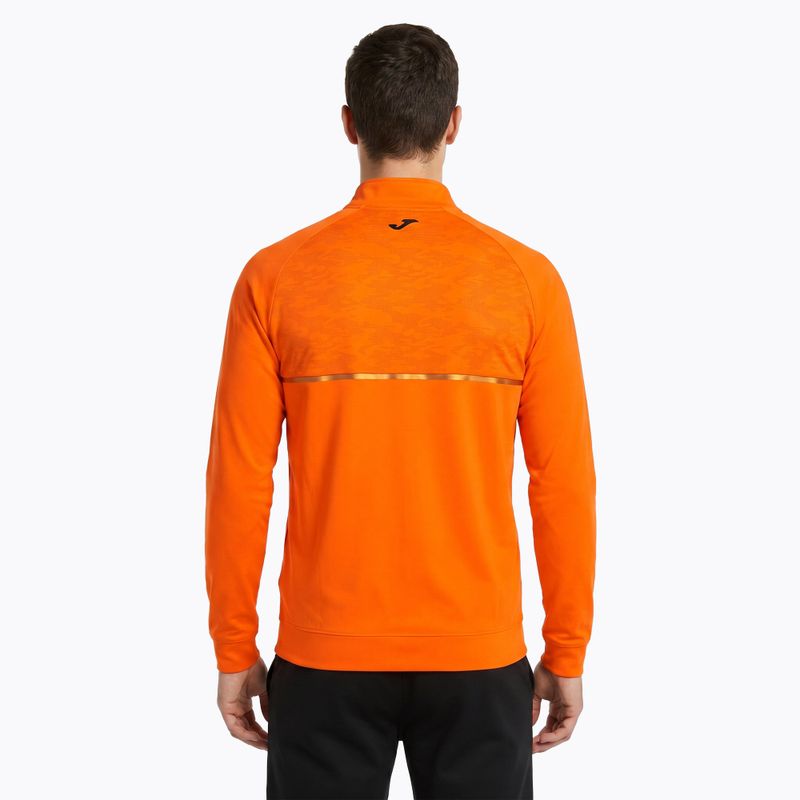 Vyriškas bėgimo džemperis Joma Record III Full Zip orange 2