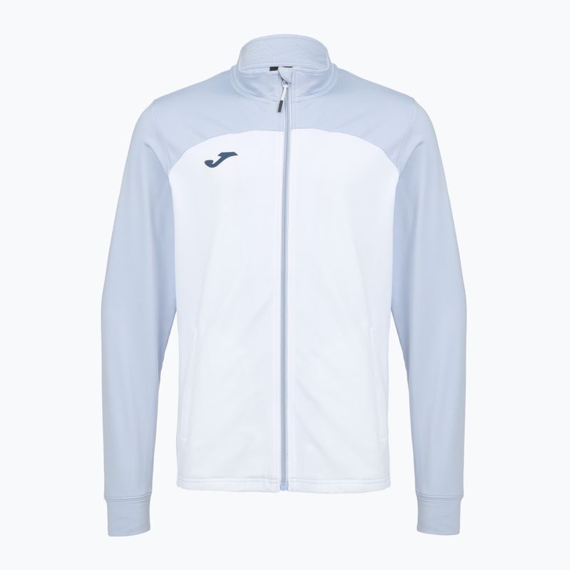 Vyriškas teniso džemperis Joma Challenge Full Zip blue