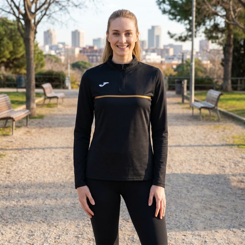 Moteriškas bėgimo džemperis Joma Record III black 9