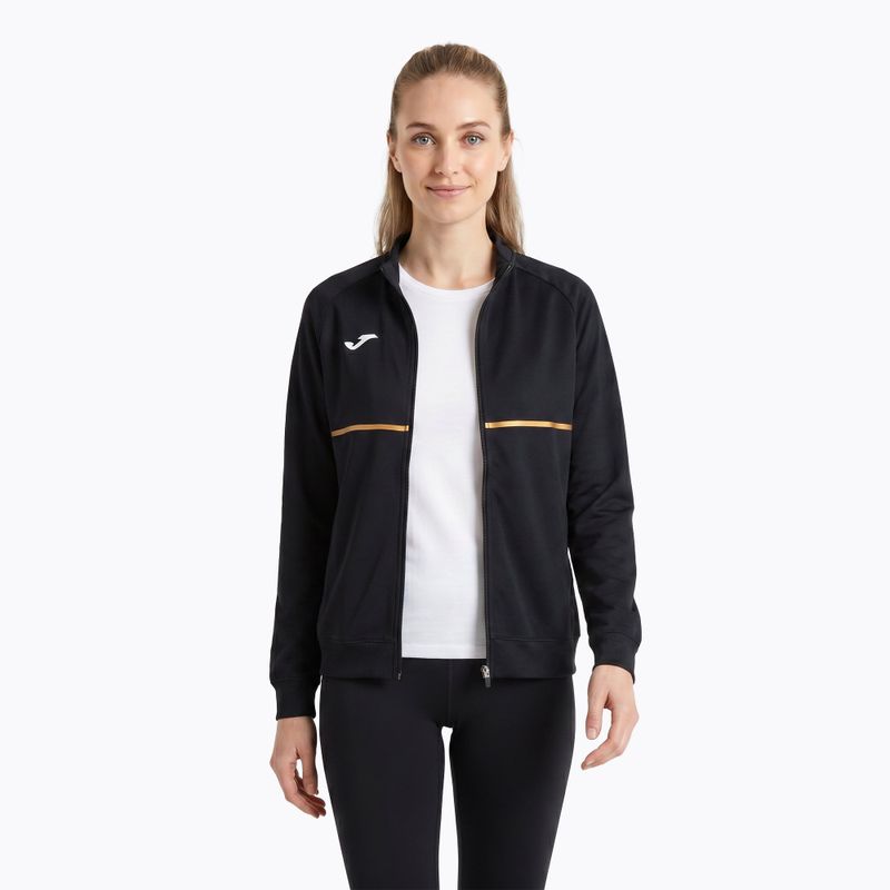 Moteriškas bėgimo džemperis Joma Record III Full Zip black 3