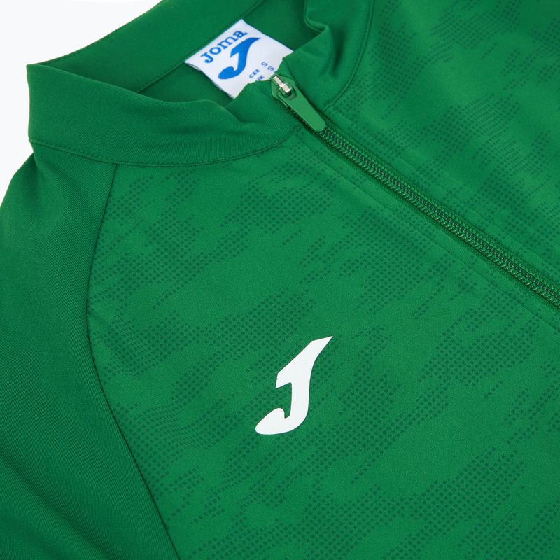 Moteriškas bėgimo džemperis Joma Record III Full Zip green 3