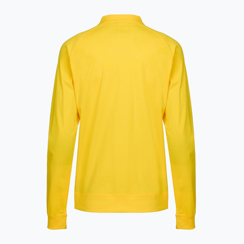 Moteriškas bėgimo džemperis Joma Record III Full Zip yellow 2