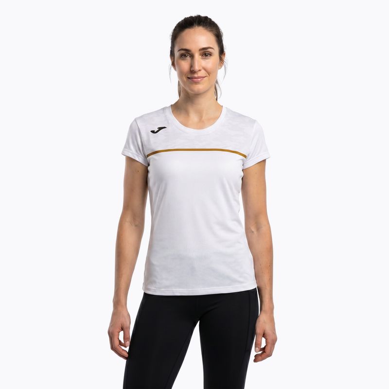 Moteriški bėgimo marškinėliai Joma Record III white 3