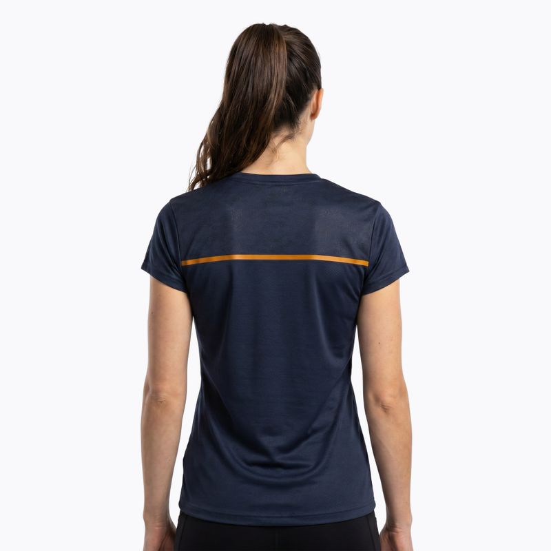 Moteriški bėgimo marškinėliai Joma Record III navy 3