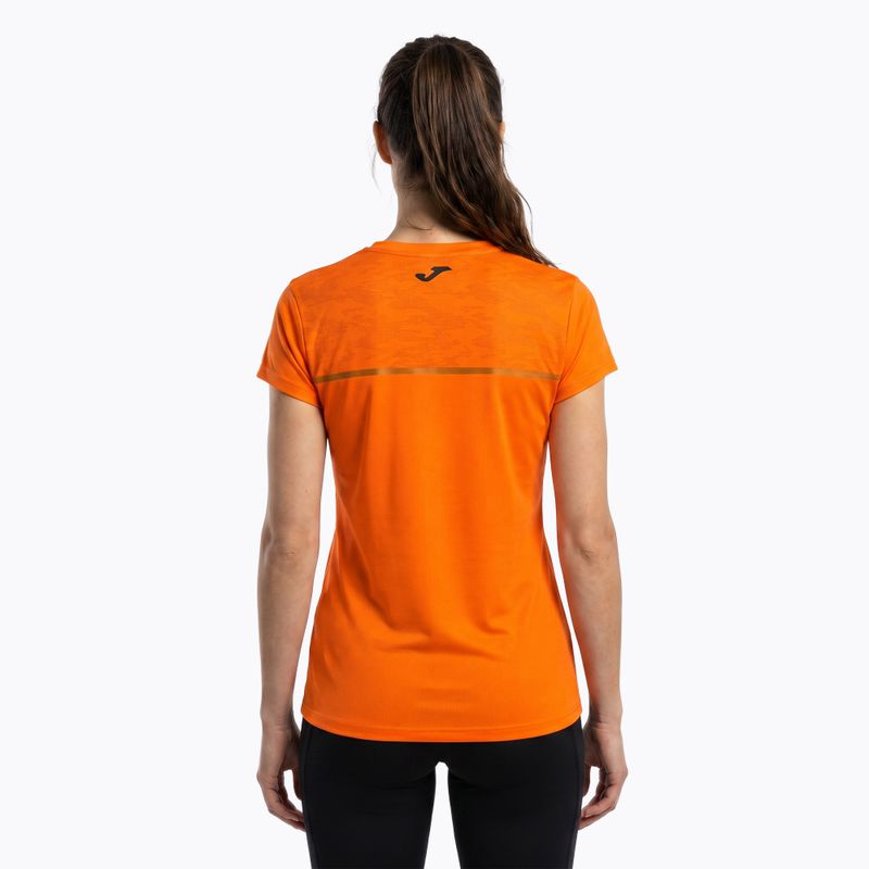 Moteriški bėgimo marškinėliai Joma Record III orange 2
