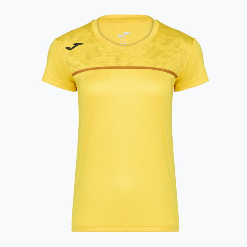 Moteriški bėgimo marškinėliai Joma Record III yellow 5
