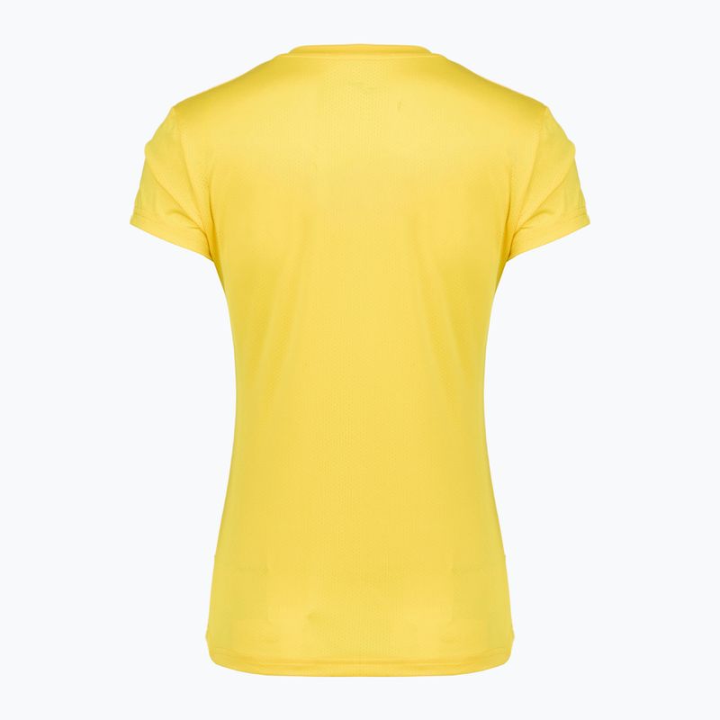 Moteriški bėgimo marškinėliai Joma Record III yellow 6