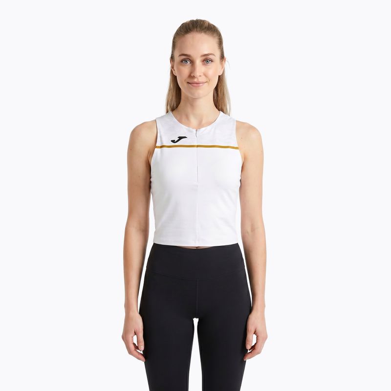 Moteriški bėgimo marškinėliai Joma Record III Top white