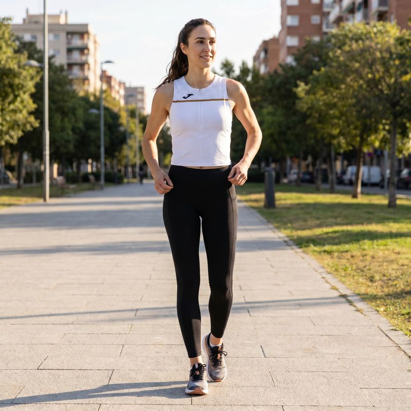 Moteriški bėgimo marškinėliai Joma Record III Top white 6