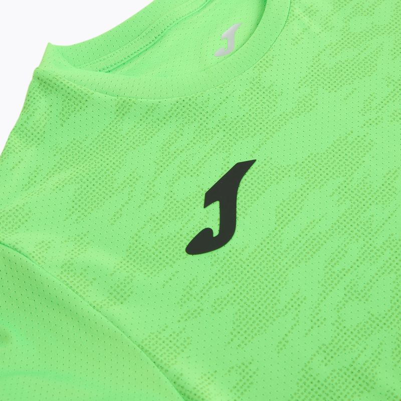 Vyriški bėgimo marškinėliai Joma Record III fluor green 4