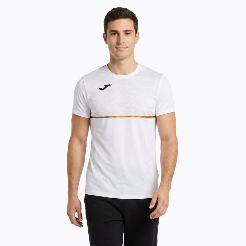 Vyriški bėgimo marškinėliai Joma Record III white 3