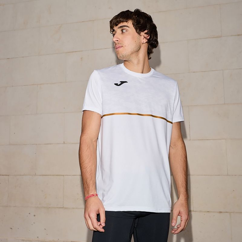 Vyriški bėgimo marškinėliai Joma Record III white 2