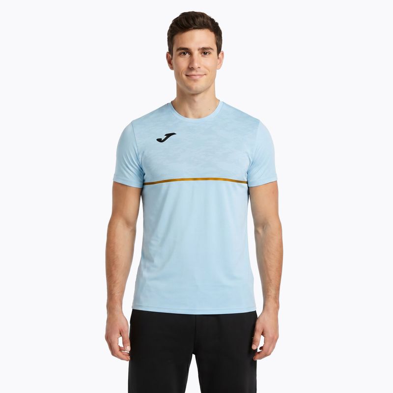 Vyriški bėgimo marškinėliai Joma Record III light blue