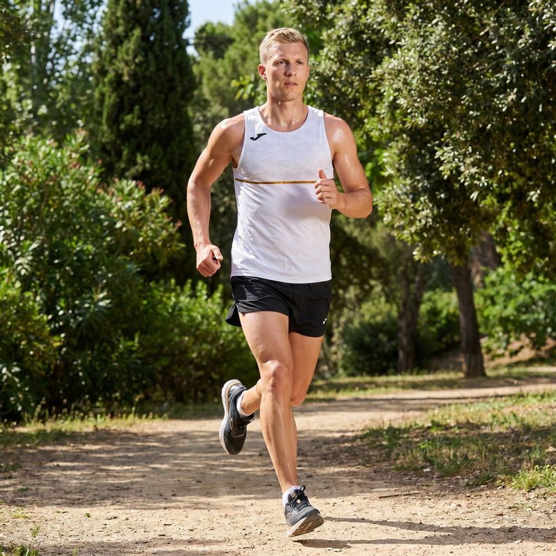 Vyriški bėgimo marškinėliai Joma Record III white 3