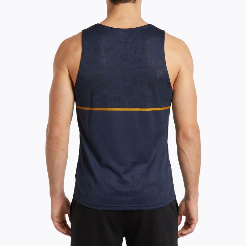 Vyriški bėgimo marškinėliai Joma Record III navy 2