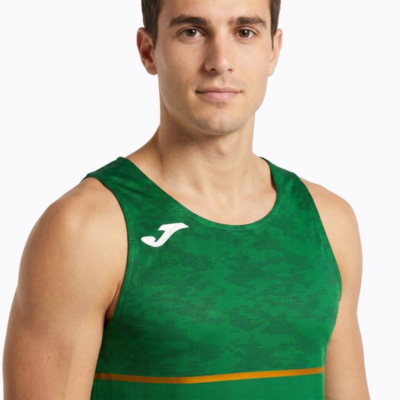 Vyriški bėgimo marškinėliai Joma Record III green 4