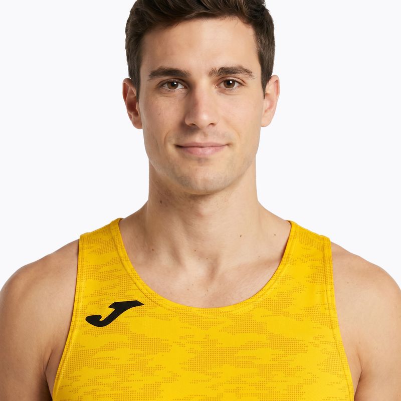 Vyriški bėgimo marškinėliai Joma Record III yellow 4
