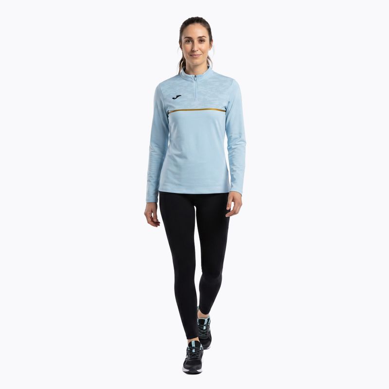 Moteriškas bėgimo džemperis Joma Record III light blue 2