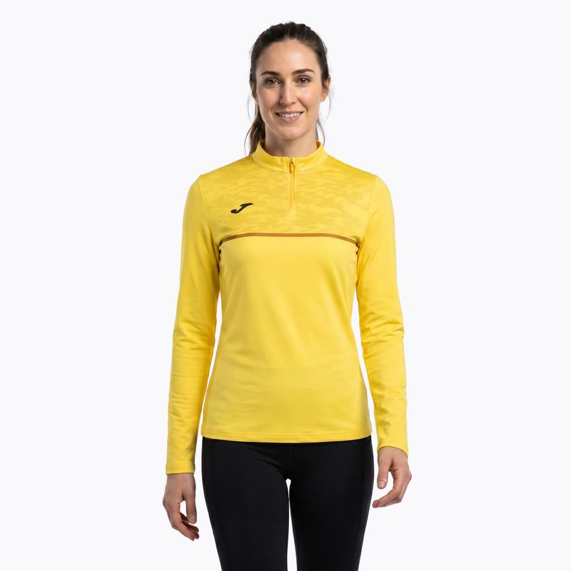 Moteriškas bėgimo džemperis Joma Record III yellow 2