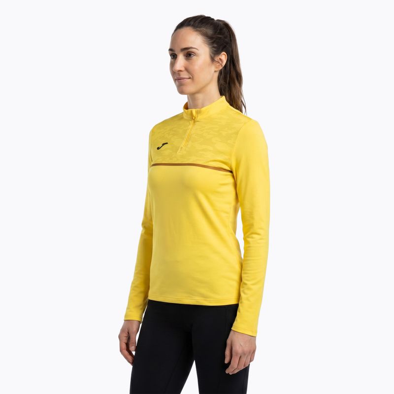 Moteriškas bėgimo džemperis Joma Record III yellow 3