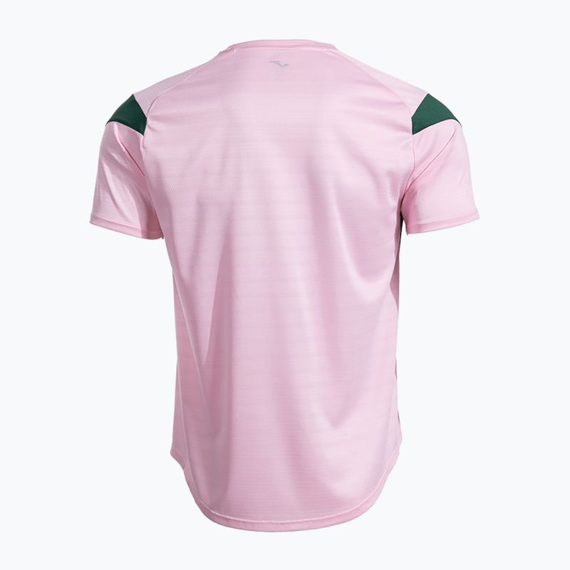 Vyriški marškinėliai Joma Montreal pink/green 2